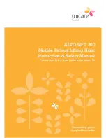 Unicare Health ALTO LIFT 200 Instruction & Safety Manual preview