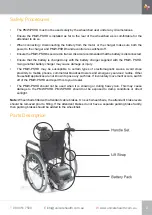 Preview for 3 page of Unicare Health PMW-PSHD Instruction & Safety Manual