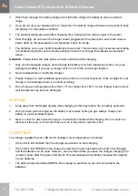 Preview for 8 page of Unicare Health PMW-PSHD Instruction & Safety Manual