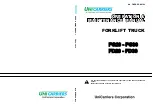 UniCarriers FD20 Series Operation & Maintenance Manual preview