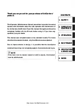 Preview for 3 page of UniCarriers FRSB14-8 Operation & Maintenance Manual