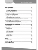 Preview for 3 page of unication Alpha Elegant User Manual