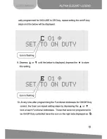Preview for 21 page of unication Alpha Elegant User Manual