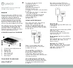 Preview for 1 page of Unico 10000 MAH Quick Start Manual