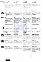 Предварительный просмотр 12 страницы Unico Gamma Star Instructions For Installation, Use And Maintenance Manual