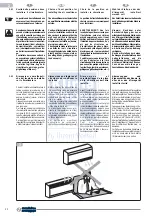 Предварительный просмотр 22 страницы Unico Gamma Star Instructions For Installation, Use And Maintenance Manual