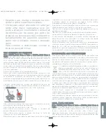 Preview for 101 page of Unico MCV80 TOTAL CLEAN & TURBO Instruction Manual