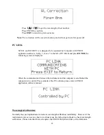 Preview for 22 page of Unico S1205 SERIES User Manual