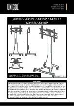 Unicol AX12P Manual preview