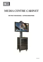 Unicol MEDIA CENTRE CABINET Instruction Manual preview