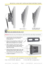 Предварительный просмотр 4 страницы Unicol NEC W32-65L Installation Instructions