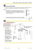 Предварительный просмотр 3 страницы Unicol PZW TILTING MOUNT Installation Instructions