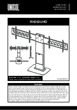 Preview for 1 page of Unicol RH200UHD Quick Start Manual