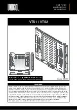 Unicol VERTISLIDE VTS1 Manual предпросмотр