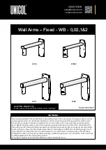 Предварительный просмотр 1 страницы Unicol WB0 Instructions