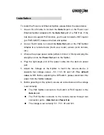 Preview for 7 page of UNICOM 802.3af User Manual