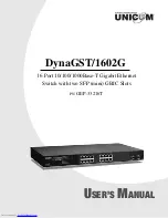 UNICOM DynaGST/1602G GEP-33216T User Manual preview