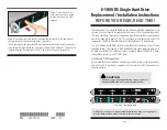 Preview for 1 page of UNICOM E-1800 R5 Replacement /Installation Instructions