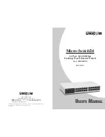 UNICOM FEP-32024T User Manual preview