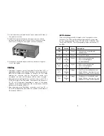 Preview for 5 page of UNICOM FEP-5300TF-C User Manual