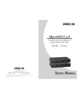 UNICOM MicroGST/5 GEP-32005T User Manual preview