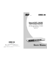 Preview for 2 page of UNICOM SmartGST-2402M User Manual