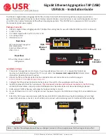 UNICOM USR4524 Installation Manual preview