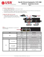 Preview for 3 page of UNICOM USR4524 Installation Manual