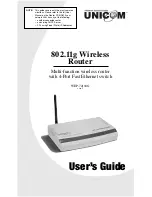 UNICOM WEP-72104G User Manual preview