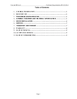 Preview for 2 page of Unicont SPb PS-103-20A Technical Documentation Manual