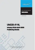 unicore UM220-IV NL Installation And Operation User Manual предпросмотр