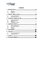 Preview for 4 page of UNICORECOMM 2310408000024 User Manual