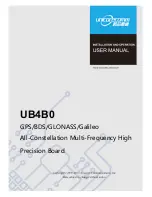 Preview for 1 page of UNICORECOMM UB4B0 User Manual