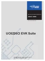 UNICORECOMM UC6226CI EVK Suite Quick Manual preview