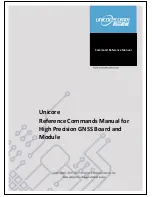 UNICORECOMM Unicore Command Reference Manual preview