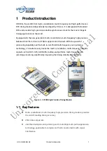 Preview for 5 page of UNICORECOMM UT4B0 Installation And Operation User Manual