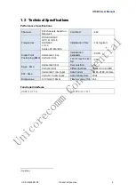 Preview for 6 page of UNICORECOMM UT4B0 Installation And Operation User Manual