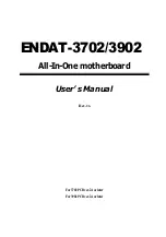 Предварительный просмотр 1 страницы Unicorn Computer ENDAT-3702 User Manual