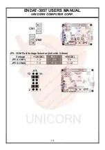 Предварительный просмотр 15 страницы Unicorn Computer ENDAT-3857 User Manual