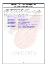 Предварительный просмотр 26 страницы Unicorn Computer ENDAT-3857 User Manual