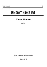 Preview for 1 page of Unicorn Computer ENDAT-4946i/M User Manual