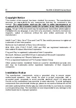 Preview for 2 page of Unicorn Computer ENDAT-4946i/M User Manual