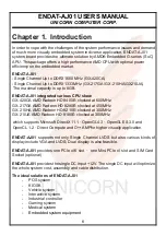 Preview for 6 page of Unicorn Computer ENDAT-AJ01 User Manual