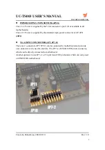 Предварительный просмотр 5 страницы Unicorn Computer UC-TS003 User Manual