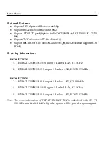 Preview for 9 page of Unicorn ENDAT-3203M User Manual