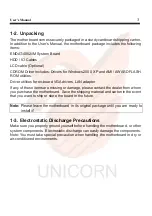 Preview for 9 page of Unicorn ENDAT-4052I/M User Manual