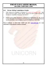 Preview for 26 page of Unicorn ENDAT-D2512 User Manual