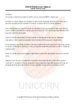 Preview for 6 page of Unicorn ENDAT-N3410 User Manual