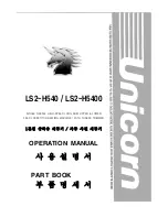 Preview for 1 page of Unicorn LS2-H540 Safety Instructions