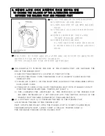 Preview for 21 page of Unicorn LS2-H540 Safety Instructions